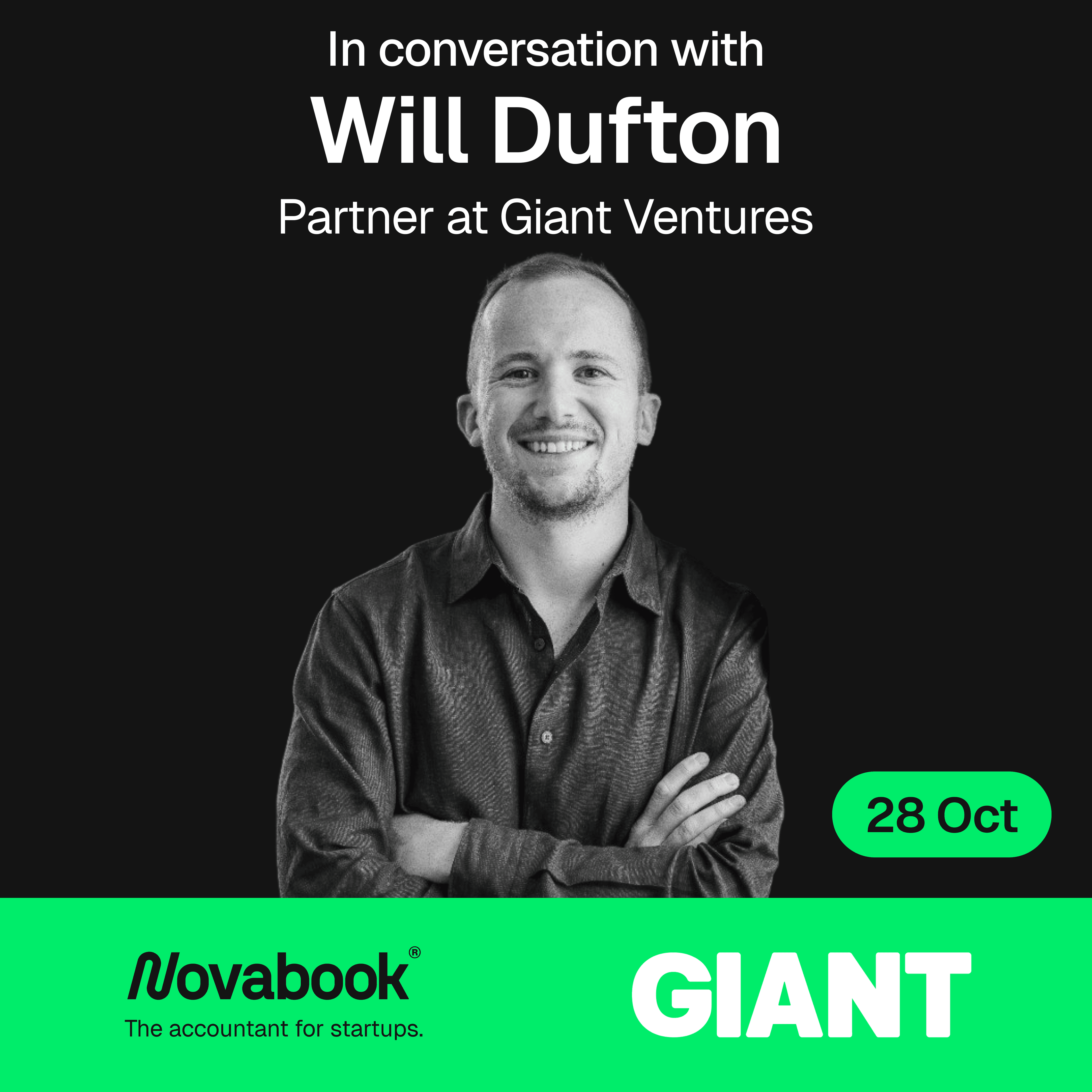 Poster for The Road to Growth | Lessons from Giant Ventures, Atomico & OMERS
