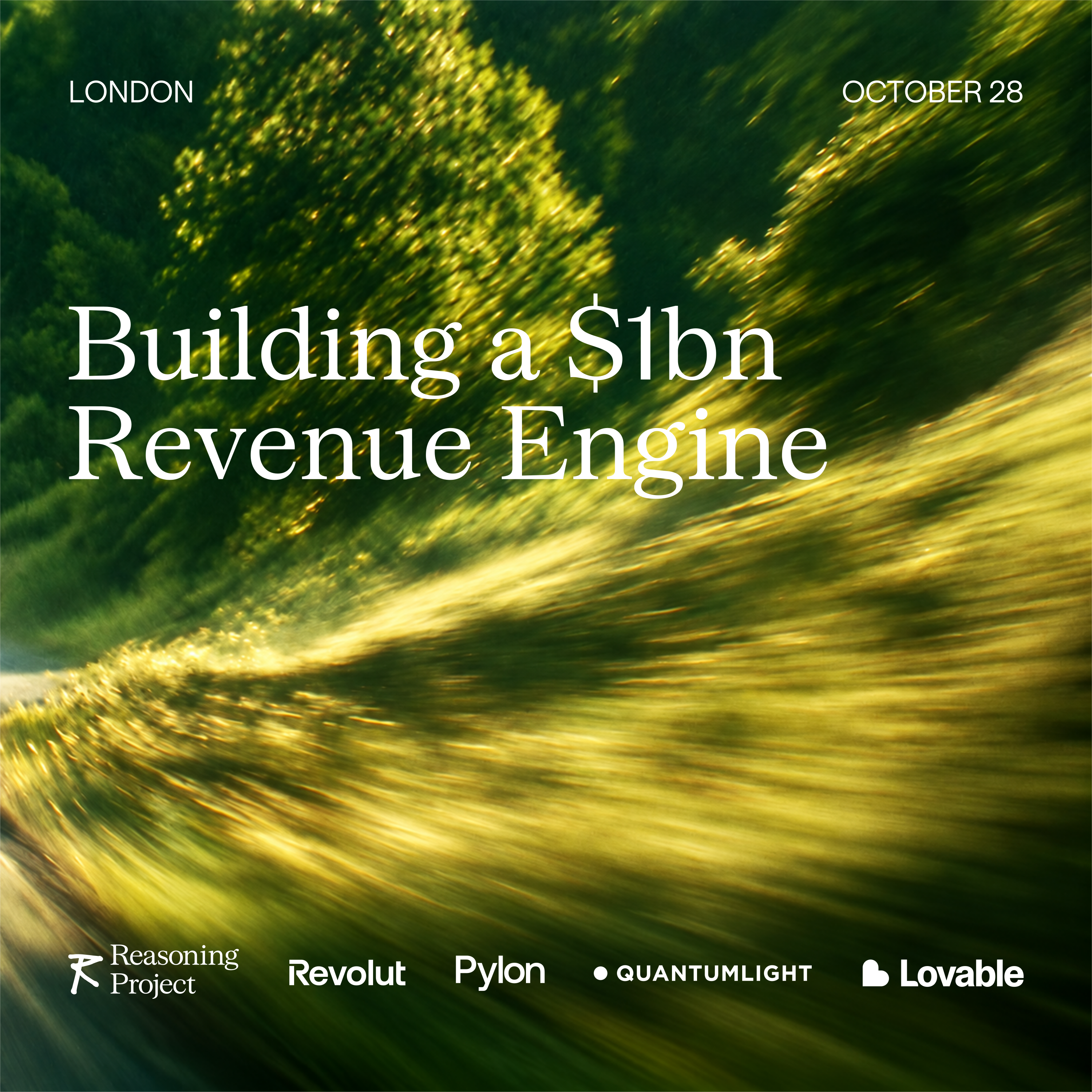 Poster for Building a $1bn Revenue Engine